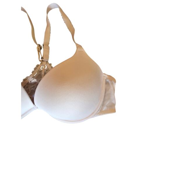 Cosmopolitan Ego Elevator Lace T Back Bra 38C Women's Front Closure Underwired - Picture 2 of 5